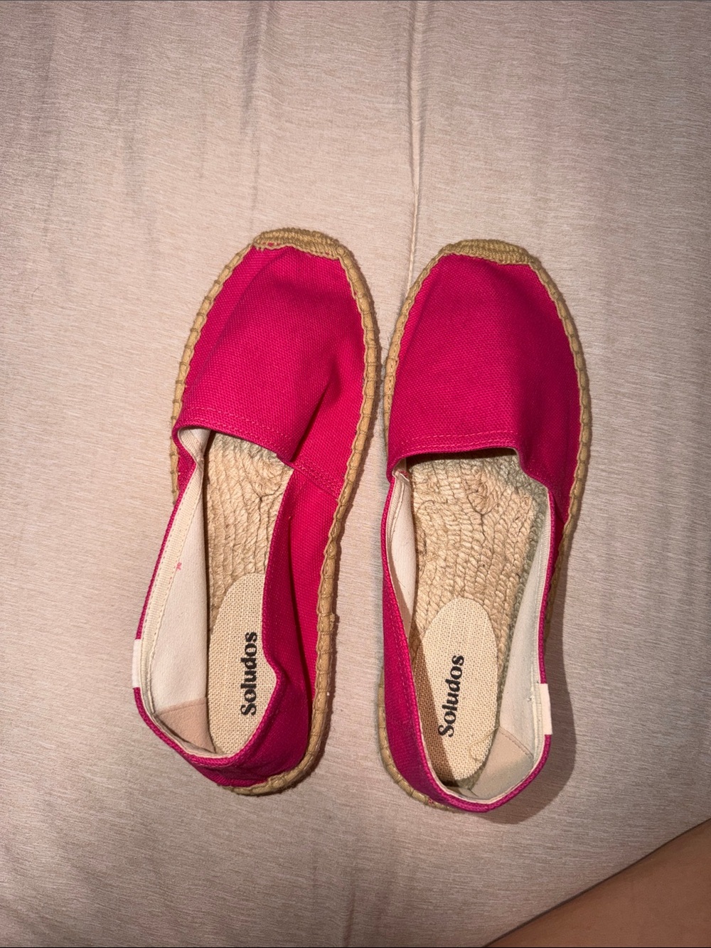 Soludos Pink Espadrille